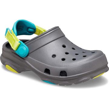 Crocs Toddler Classic All-Terrain Boys' Clogs Grey | Australia 1401VRWD